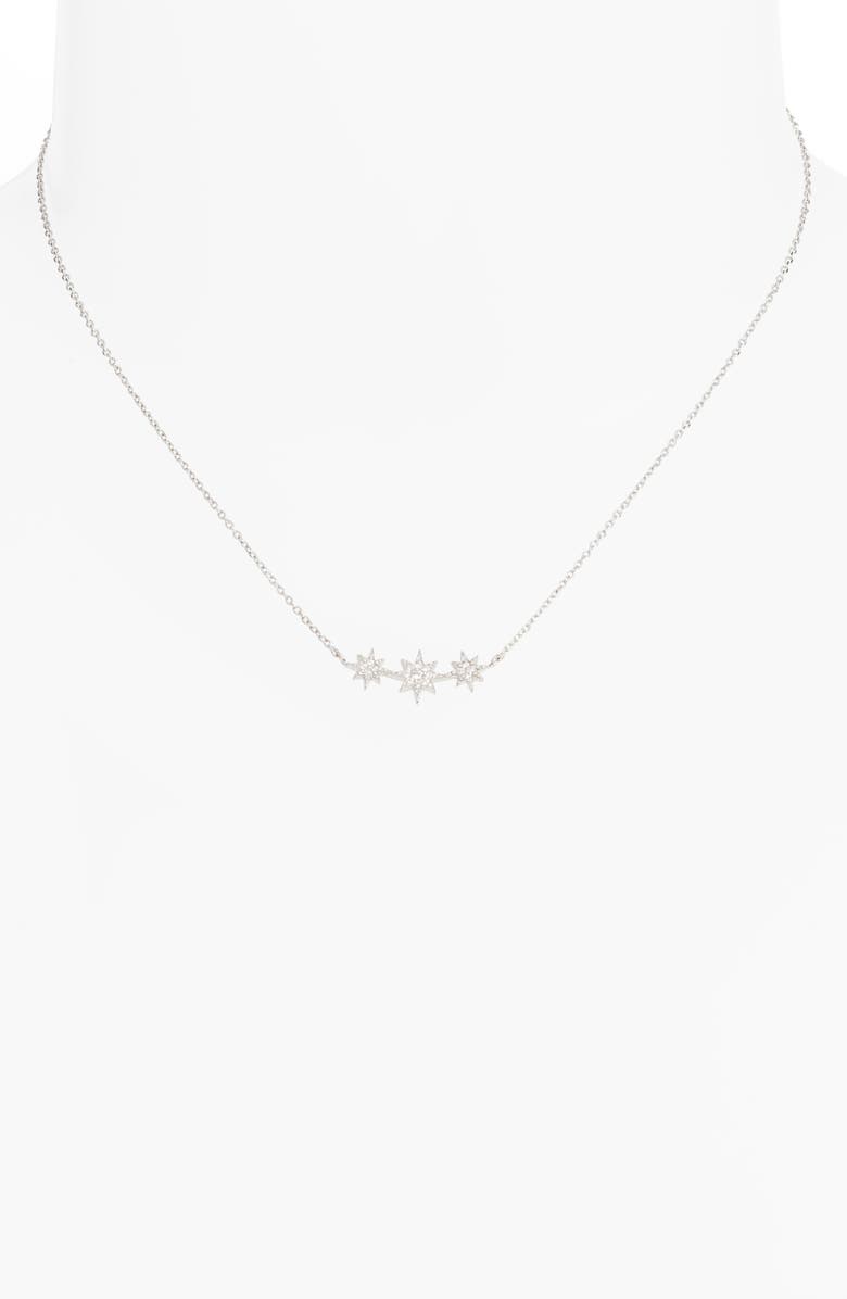Anzie North Star Micro Starburst Necklace, Alternate, color, 