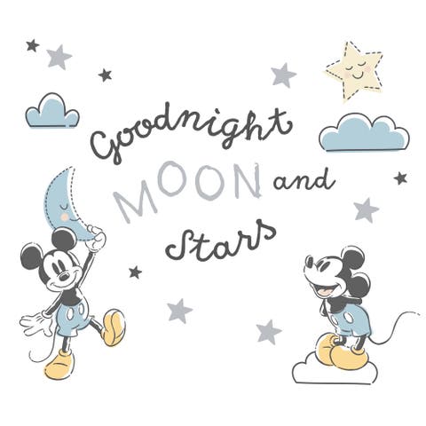 Disney Baby Moonlight Mickey Mouse Wall Decals/Stickers