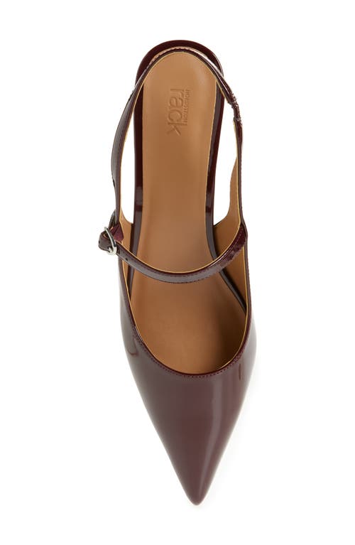 Nordstrom Rack Miranda Slingback Pump In Burgundy London