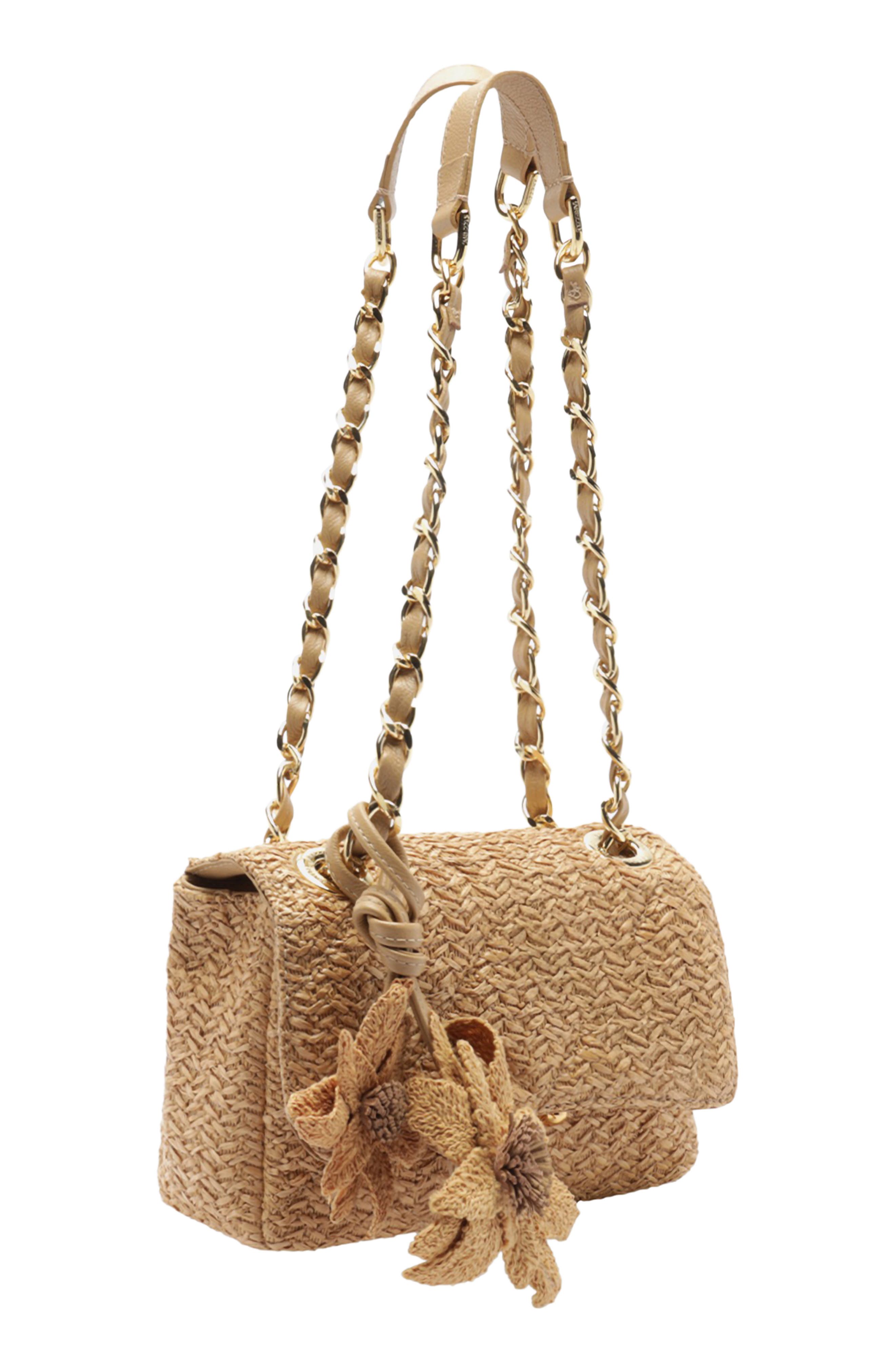 Arezzo Small Cali Woven Crossbody Bag, Alternate, color, 
