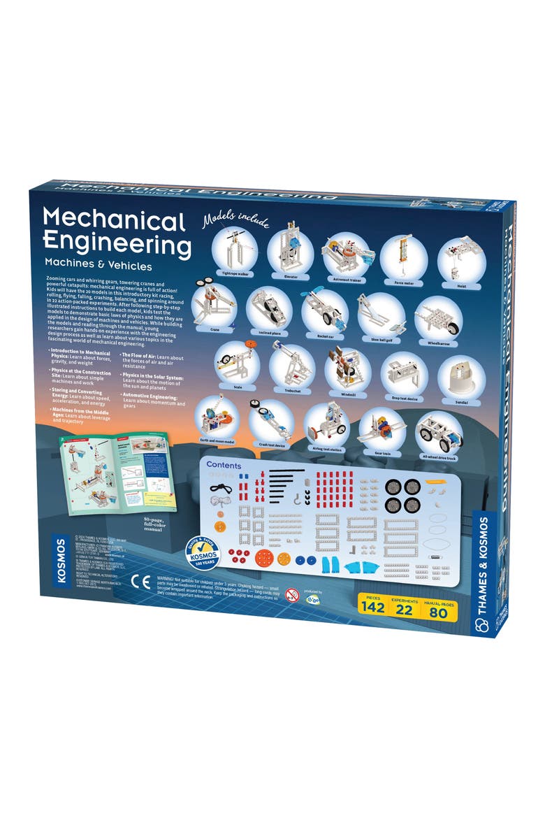 Mechanical Engineering Builder Kit, Main, color, MULTICOLORED