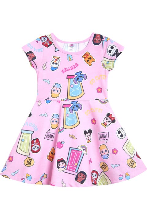 Short Sleeve Skater Dress