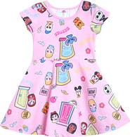 Disney Short Sleeve Skater Dress