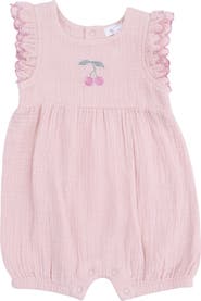 Angel Dear Lotus Organic Cotton Muslin Bubble Romper