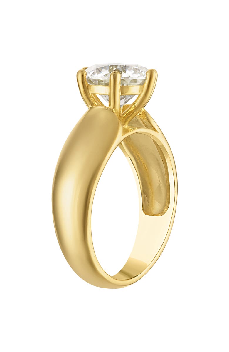 FZN Moissanite Ring, Alternate, color, Yellow