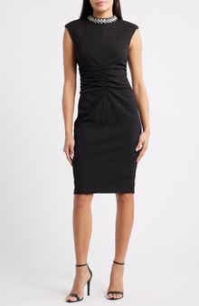 Eliza J Ruched Bodycon Dress