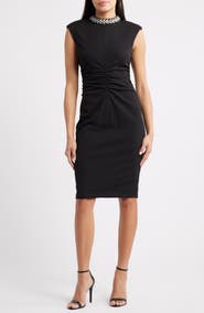 Eliza J Ruched Bodycon Dress