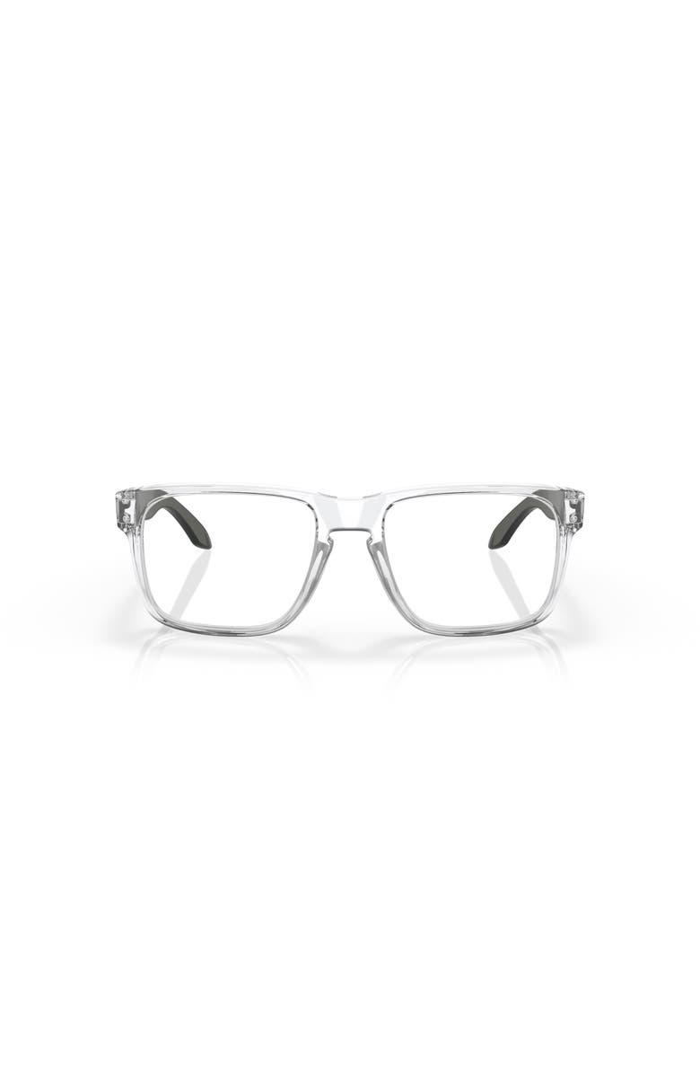 Oakley 54mm Square optical glasses, Alternate, color, Transparent