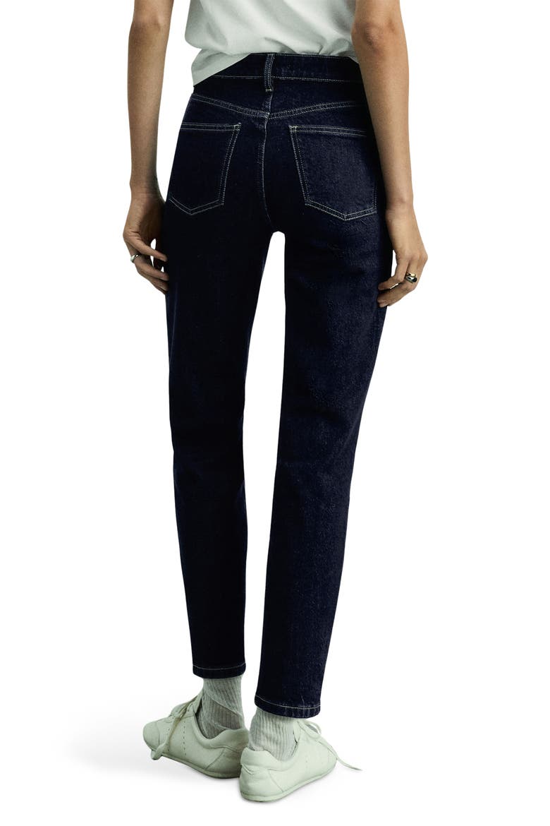 Comfort High Waist Straight Leg Jeans, Alternate, color, OPEN BLUE