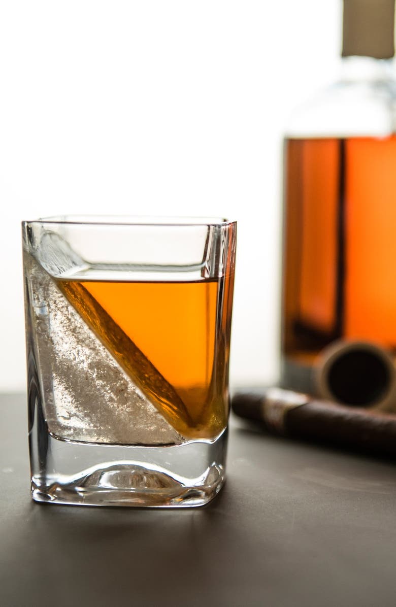 Corkcicle 'Whiskey Wedge' Double Old-Fashioned Glass, Alternate, color, 