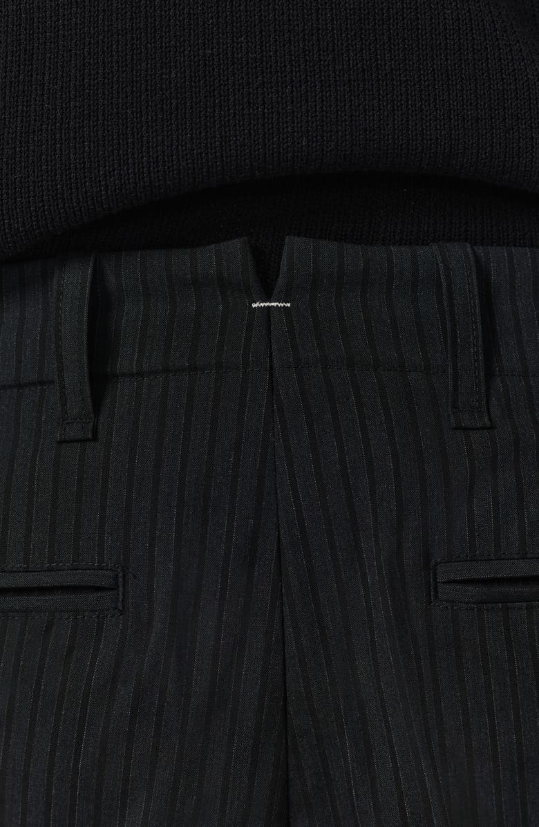 rag & bone Lennon Pinstripe Wool Blend Trousers, Alternate, color, 