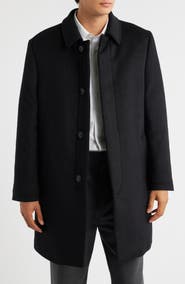 Hart Schaffner Marx Melville Wool Blend Longline Coat