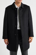 Hart Schaffner Marx Melville Wool Blend Longline Coat