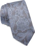 Nordstrom Begonia Paisley Silk Jacquard Tie