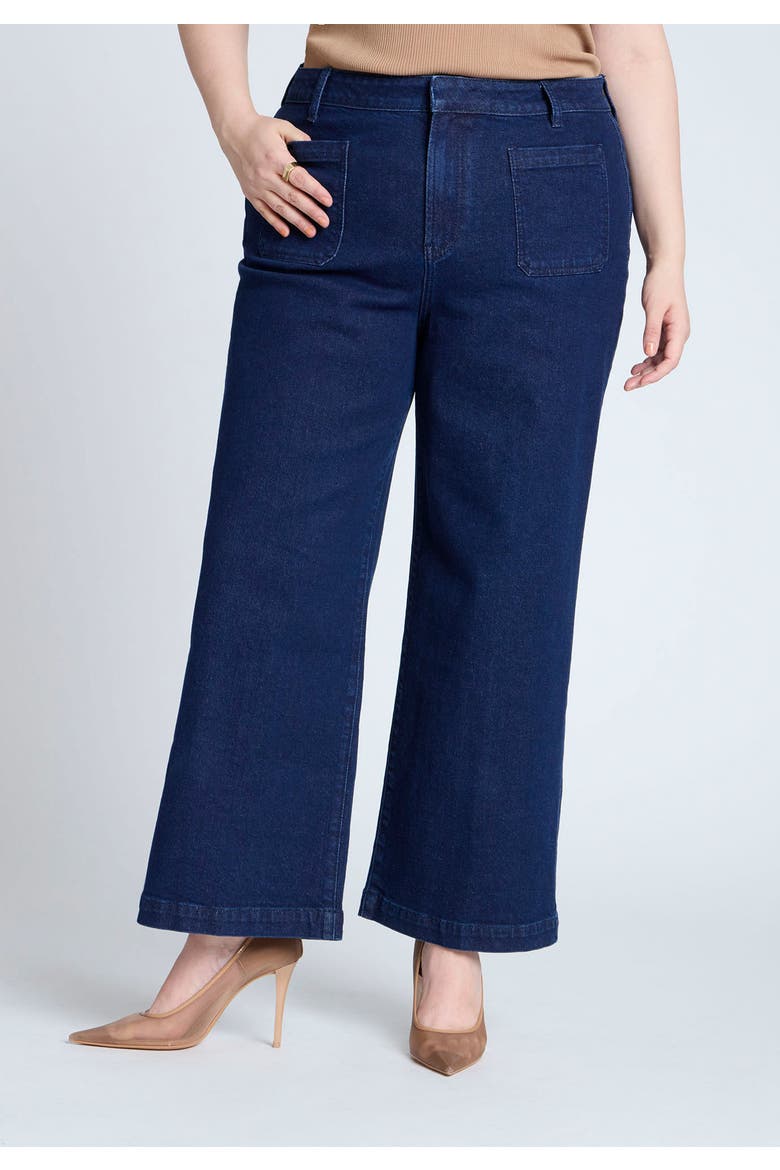 The Trouser Jean, Alternate, color, TRUE DARK RINSE DENIM