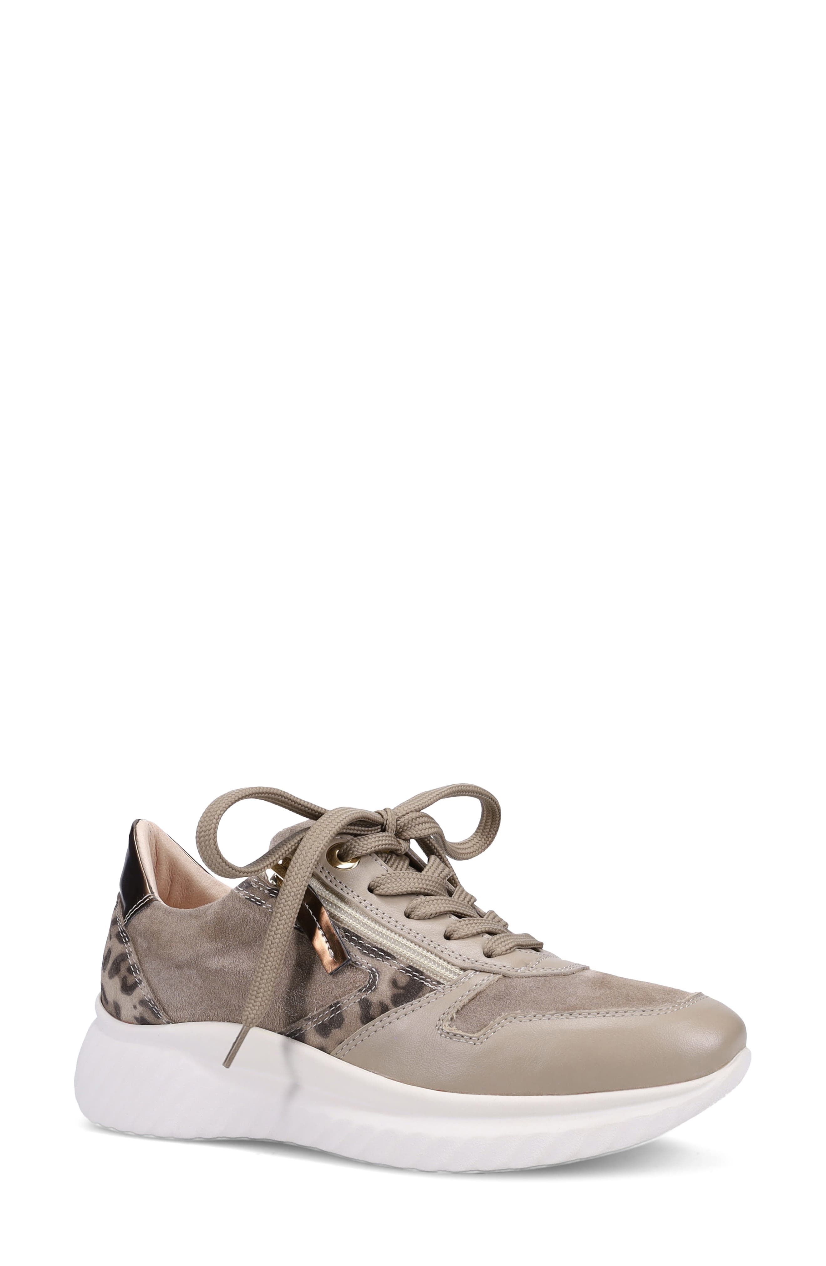 Ron White Zayla Waterproof Sneaker, Main, color, Fawn