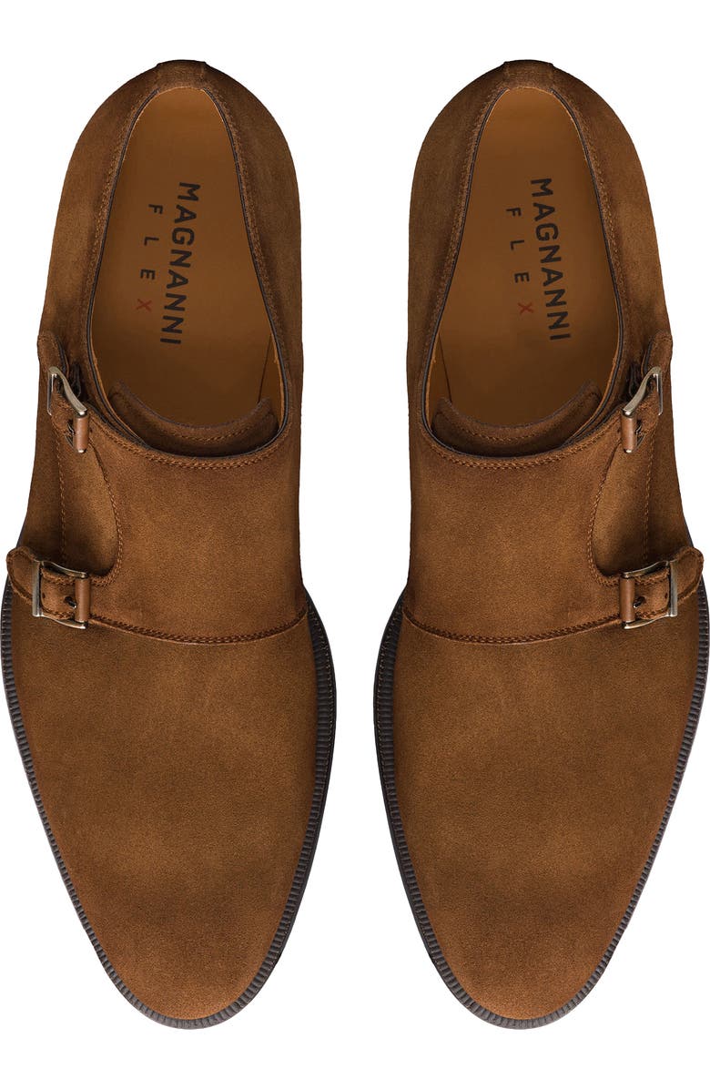 Magnanni Harmon Double Monk Strap Shoe, Alternate, color,