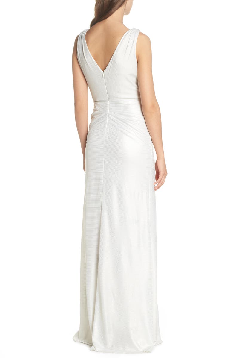 Adrianna Papell Ruched Gown, Alternate, color,