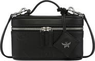 MCM Mini Aren Vanity Case in Maxi Monogram Leather