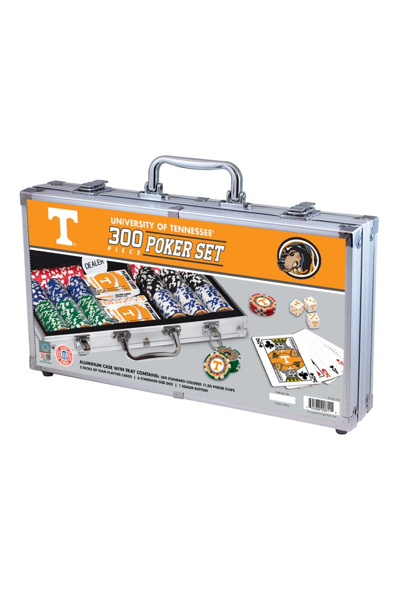 Tennessee Volunteers 300 Piece Poker Set, Main, color, Multicolor