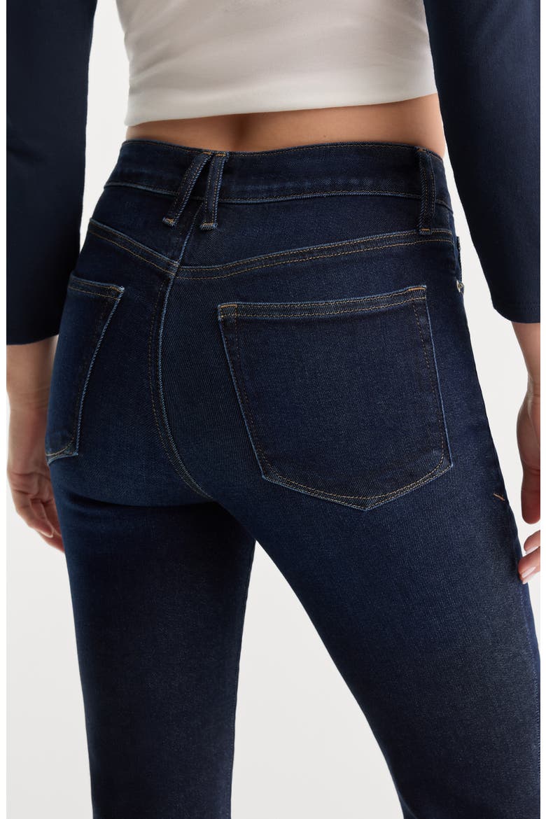 Good Legs High Waist Flare Jeans, Alternate, color, INDIGO1308