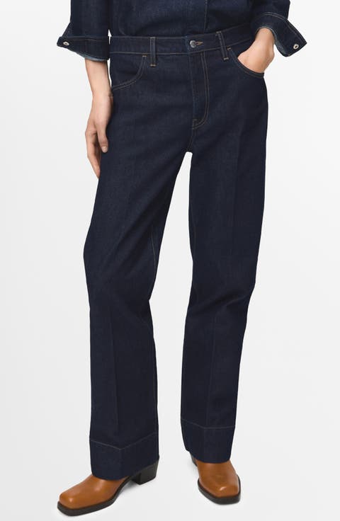 Straight Leg Jeans (Regular & Plus)