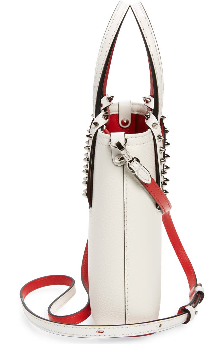 Christian Louboutin Mini Cabata Leather Tote, Alternate, color,