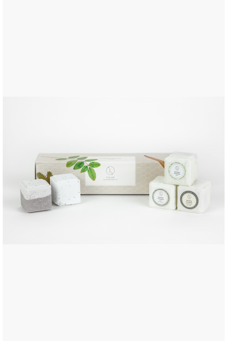Earthy Shower Steamer Gift Set, 5 Refreshing Shower Steamers for Men & Women, Alternate, color, Earthy Scents