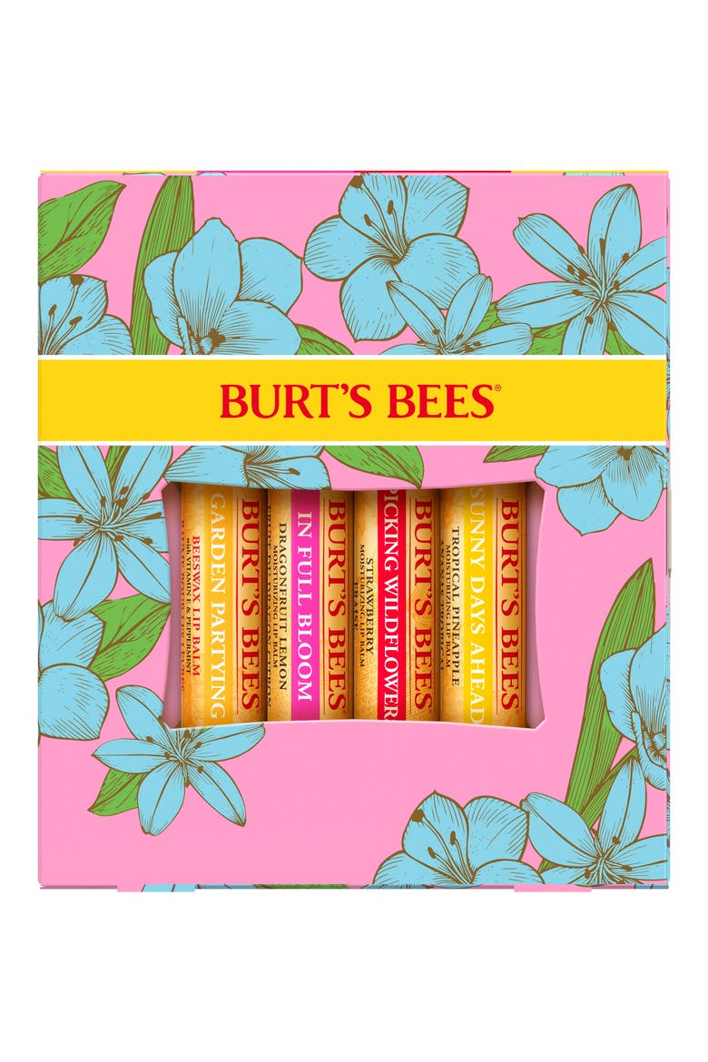 In Full Bloom Lip Balm Gift Set, Alternate, color, NO COLOR