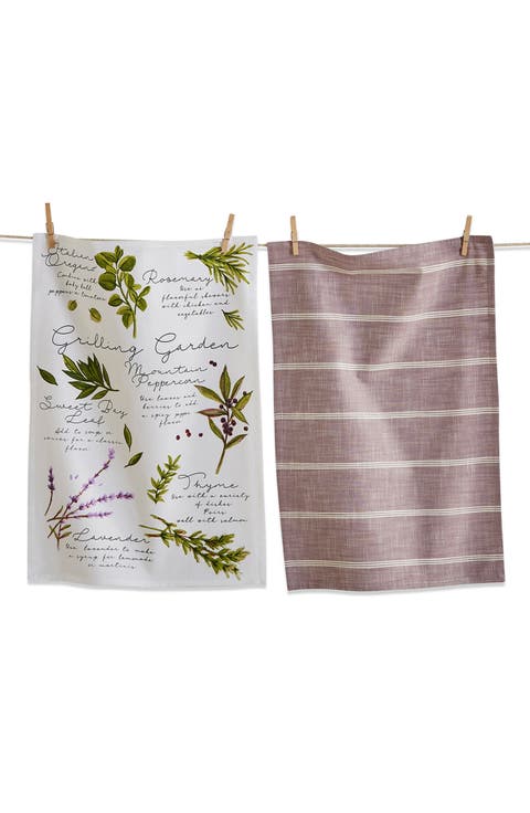 Grill Garden Set of 2 Assorted Kitchen Towels