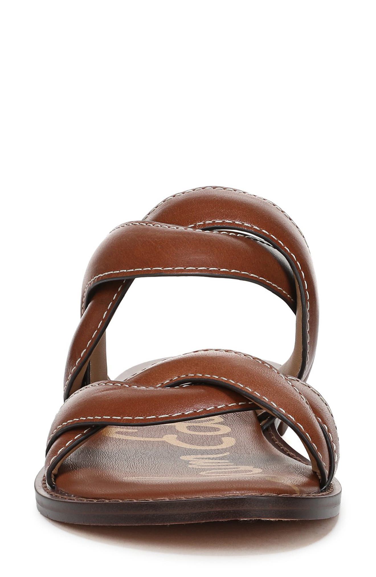 Sam Edelman Hellen Slide Sandal, Alternate, color, Cognac