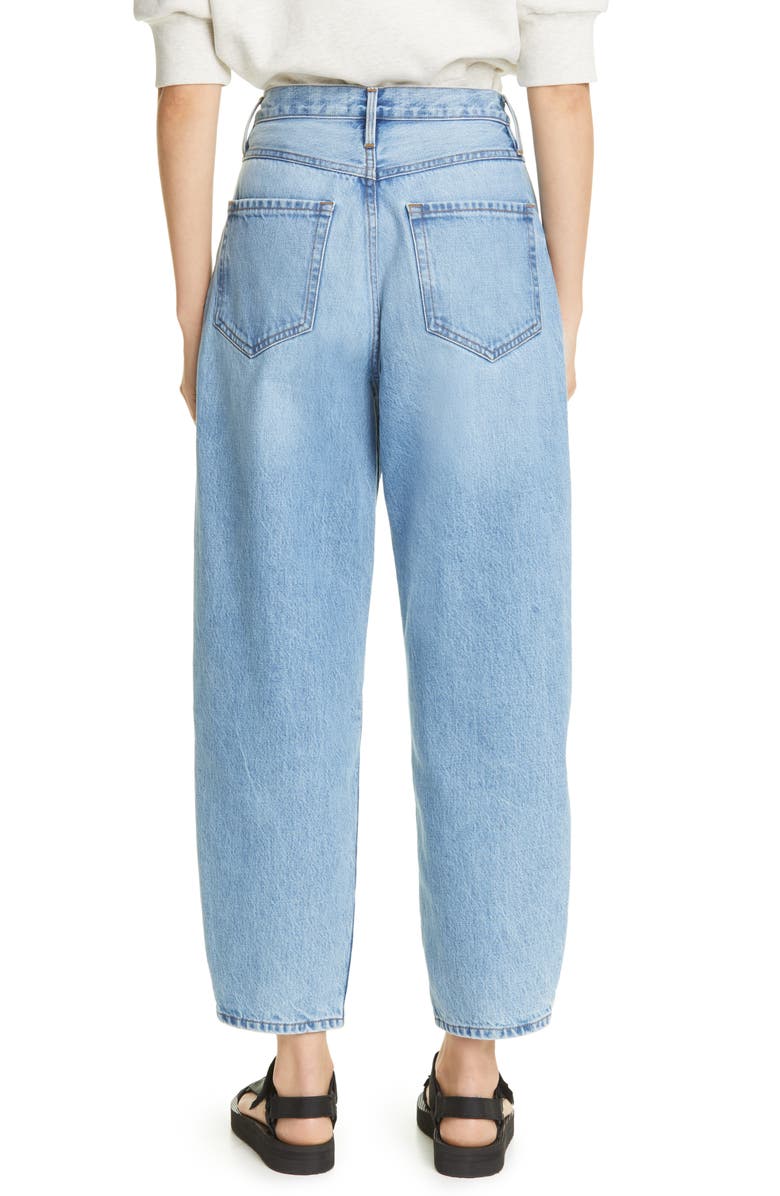 FRAME Ultra High Berrel Ankle Wide Leg Jeans, Alternate, color,