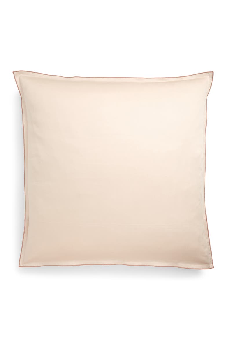 Reversible Euro Sham, Main, color, PINK WATERS