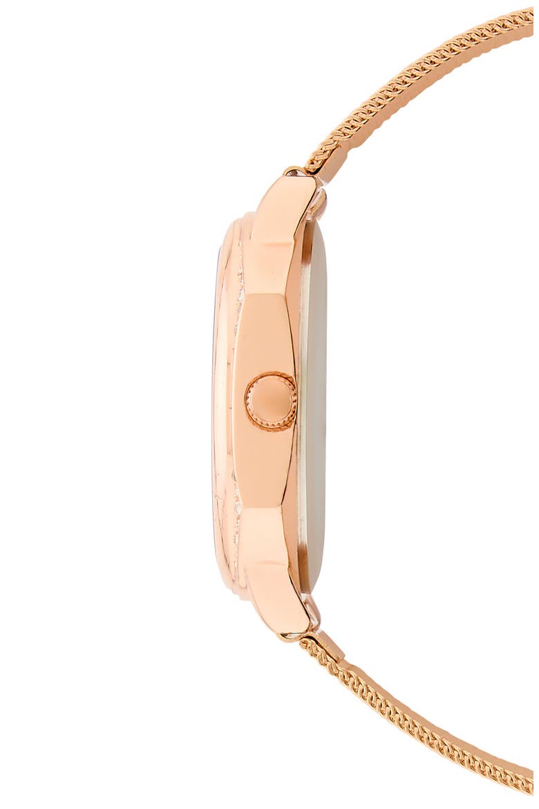 Soho 3 Bracelet Watch, Alternate, color, ROSE GOLD