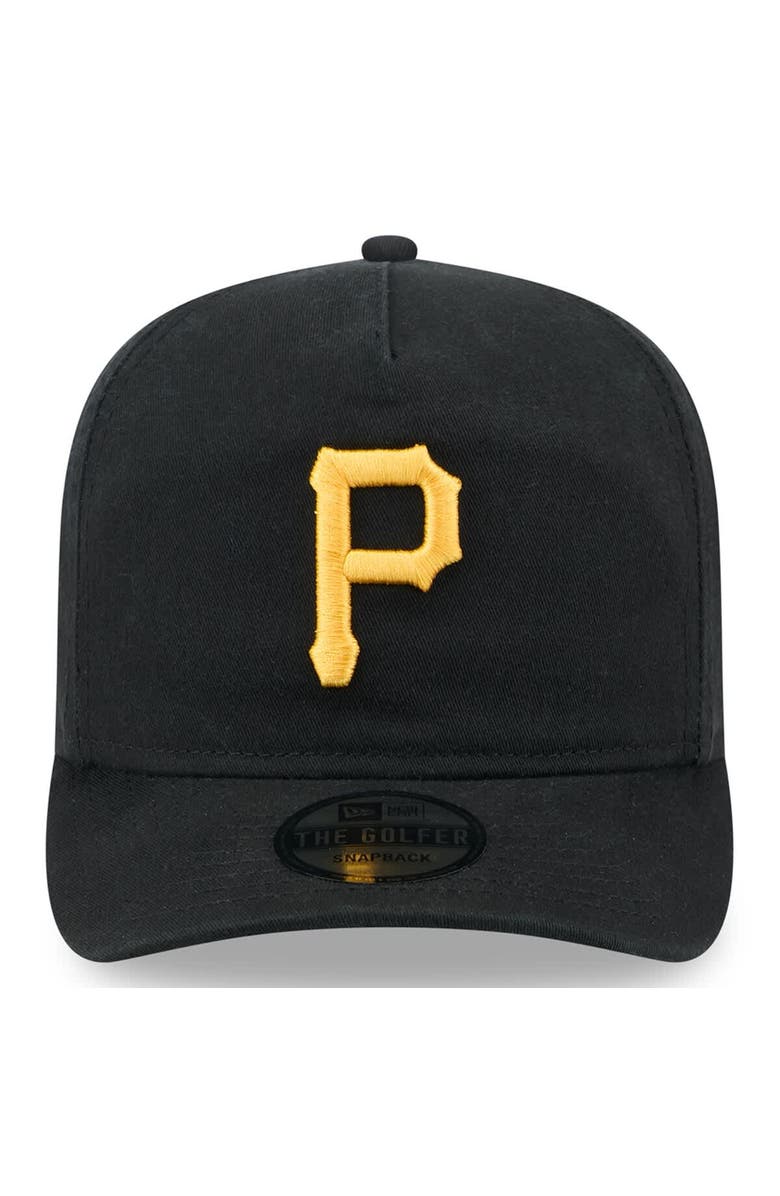New Era Men's New Era  Black Pittsburgh Pirates 2025 Jackie Robinson Day Golfer Adjustable Hat, Alternate, color, Black