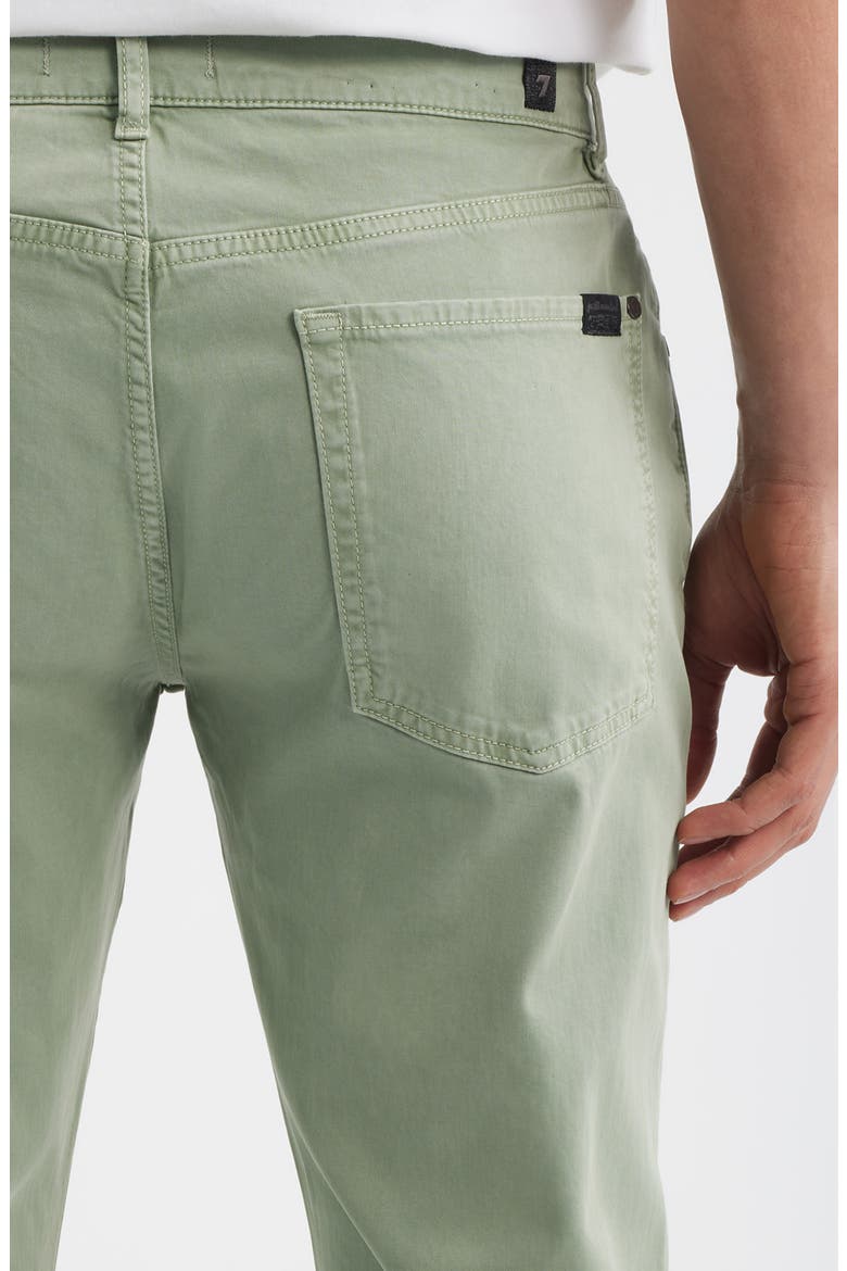 Comfort Sateen The Straight Leg Jeans, Alternate, color, LEAF