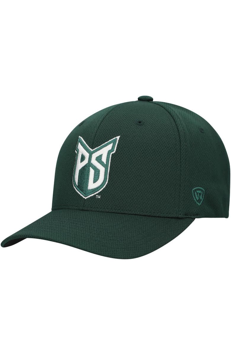 TOP OF THE WORLD Men's Top of the World Green Portland State Vikings Reflex Performance Flex Hat, Alternate, color, Green