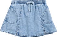Tractr Kids' Denim Skater Skort