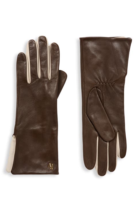 Deep-V Leather Gloves