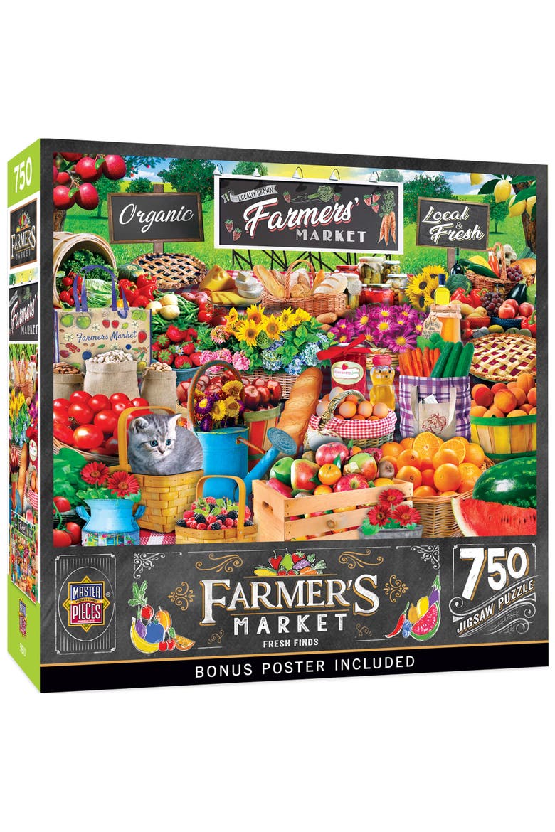 Fresh Finds 750 Piece Jigsaw Puzzle, Main, color, Multicolor