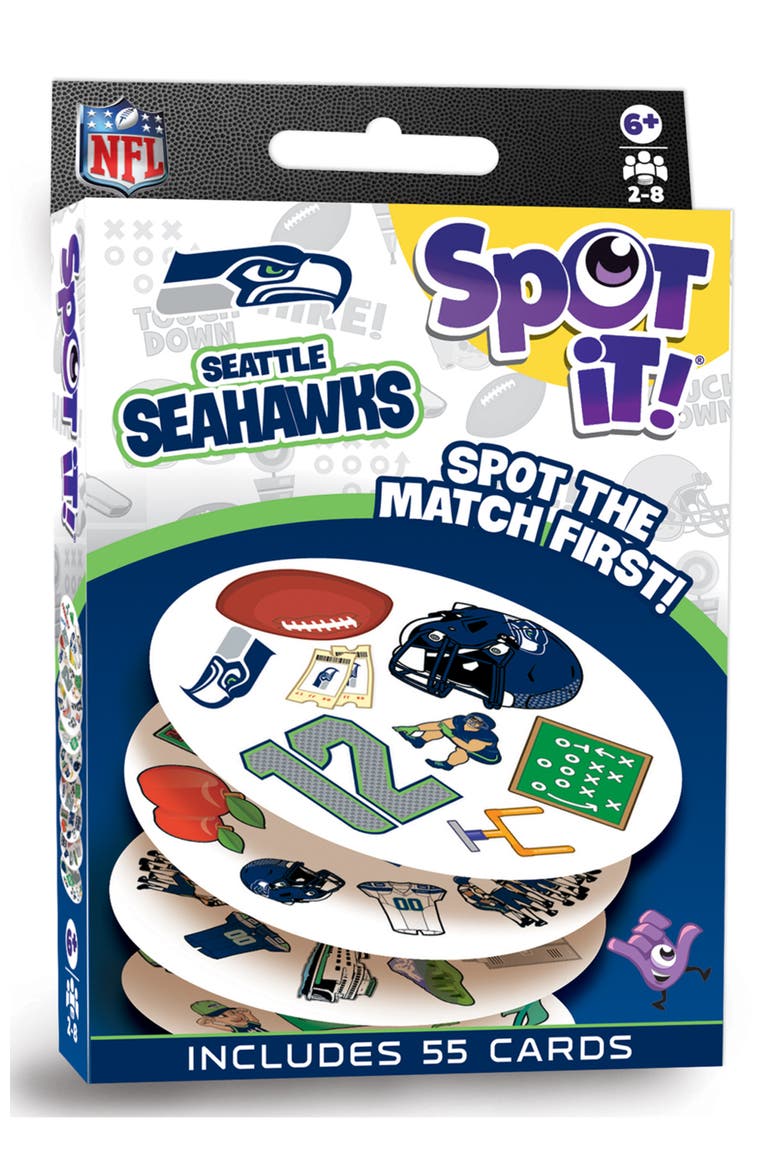 Seattle Seahawks Spot It! Card Game, Main, color, Multicolor