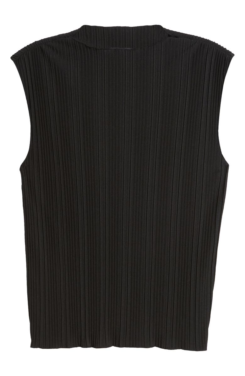 Rails Trea Boatneck Sleeveless Knit Top, Alternate, color, Jet