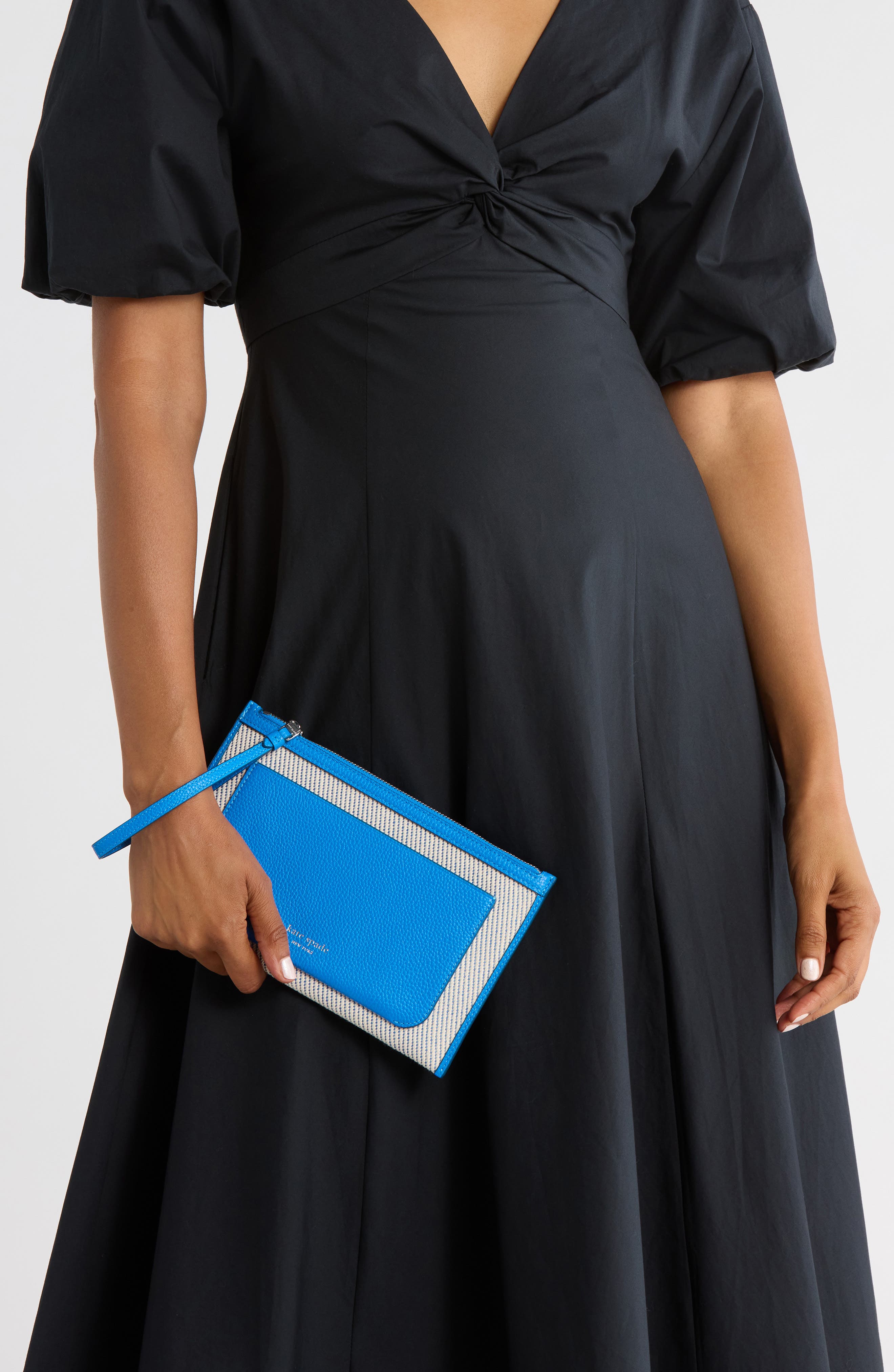 Kate Spade New York ava canvas twill wristlet (Women) | Nordstromrack