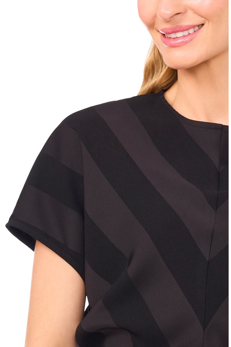 Maria Ruched Top, Alternate, color, RICH BLACK