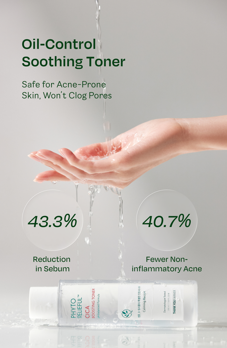 THANK YOU FARMER Phyto Relieful Cica Boosting Toner, Alternate, color, White