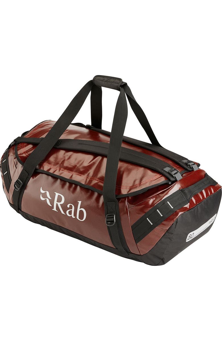 Rab Exition Kitbag Ii 80L, Main, color, Red Clay