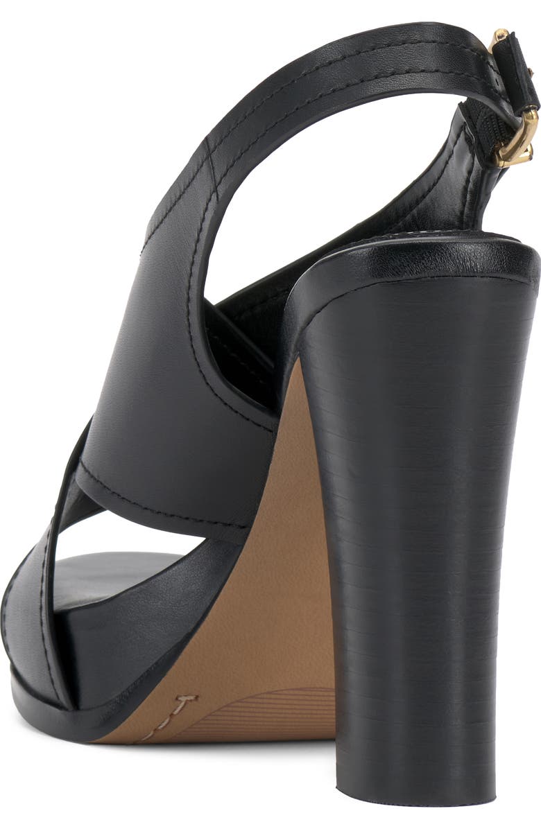 Vince Camuto Chlea Slingback Platform Sandal, Alternate, color, Black Smooth Vachetta Leather