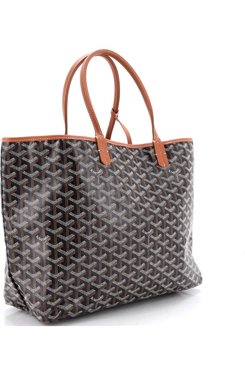 Pre-Owned Goyard Saint Louis Tote Coated Canvas PM, Alternate, color, Brown