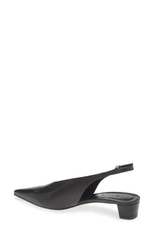 Aeyde Oti Slingback Pointed Toe Pump In Black