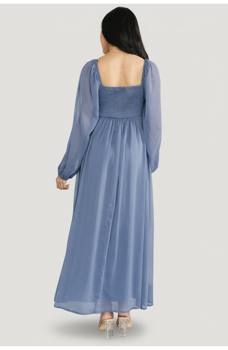 Baltic Børn Dione Midi Dress, Alternate, color, Blue